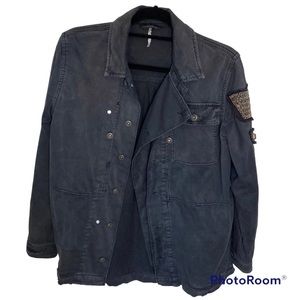 Free People Military Embellishment Jacket.